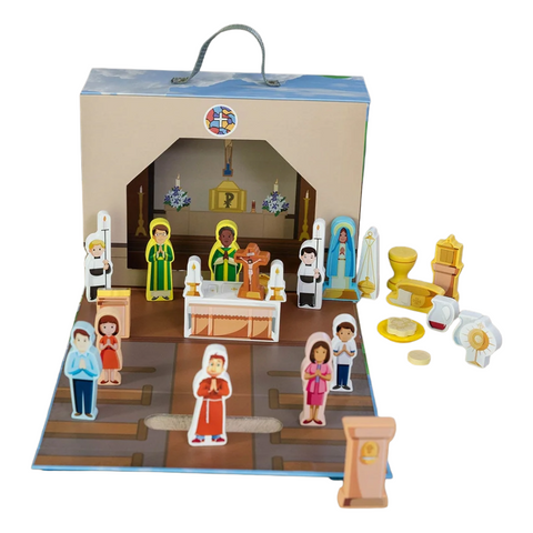 A Saintly Heart® Brother Francis™ Church Playset