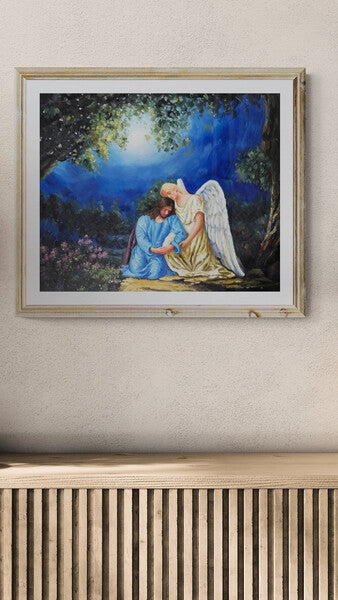 Sorrowful Mysteries of the Rosary Art Prints "The Agony in the Garden"