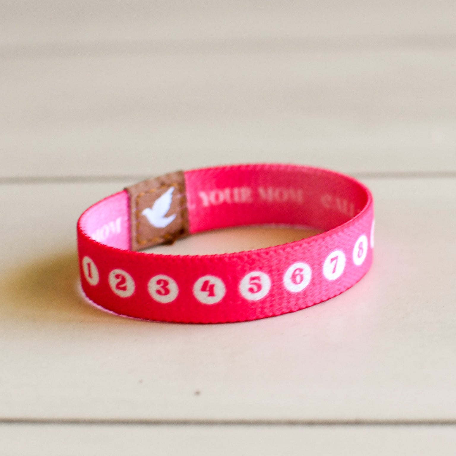 Call Your Mom Girls Rosary Bracelet