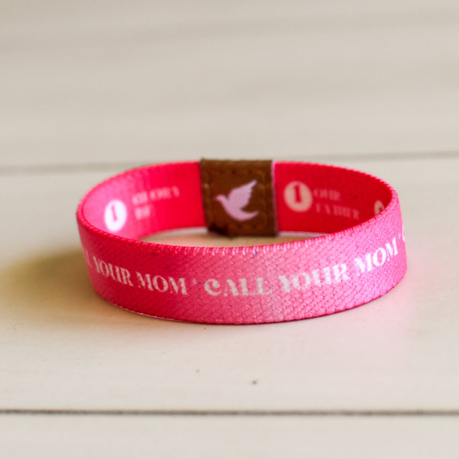 Call Your Mom Girls Rosary Bracelet