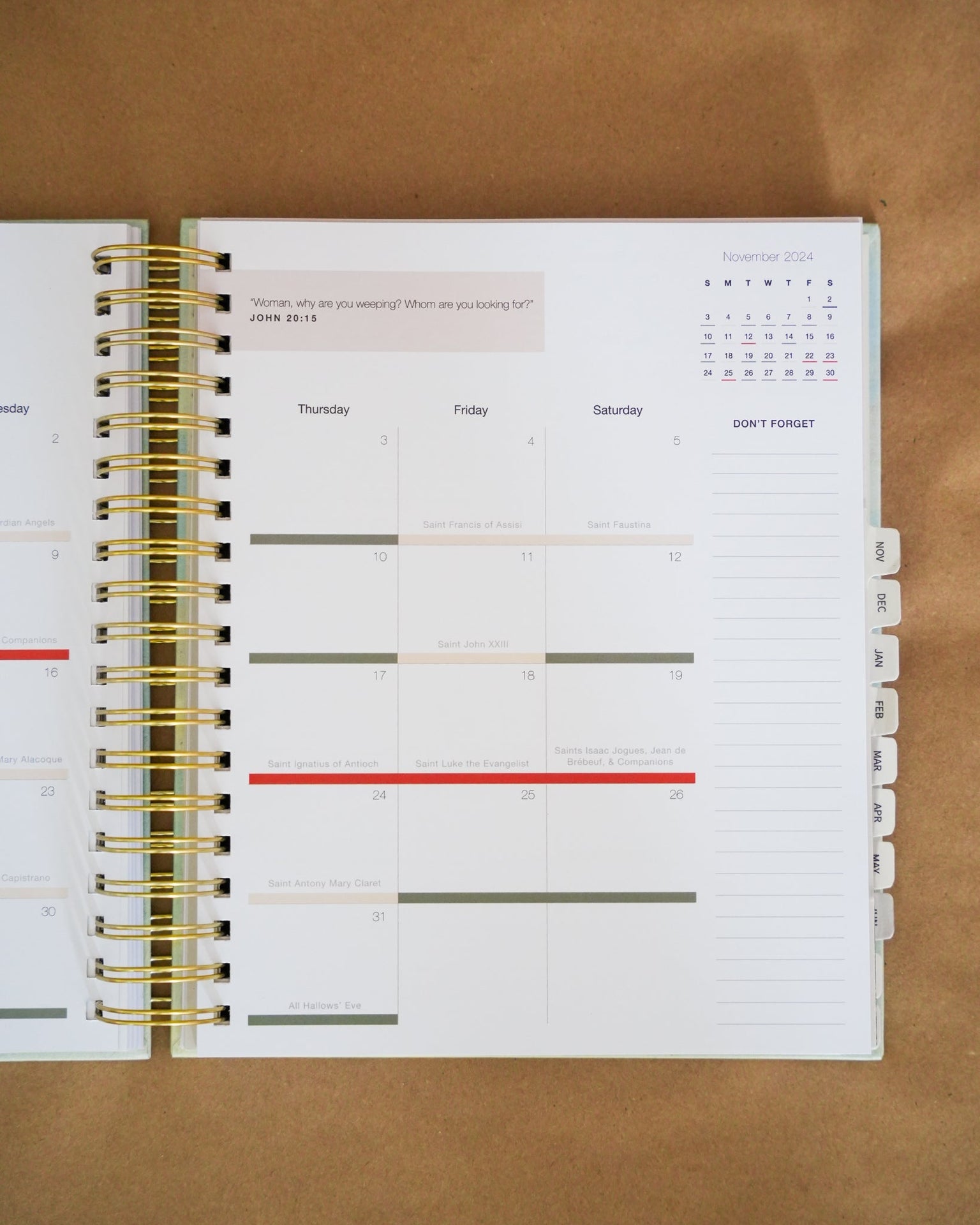 Catholic Academic Liturgical Planner // Big Layout