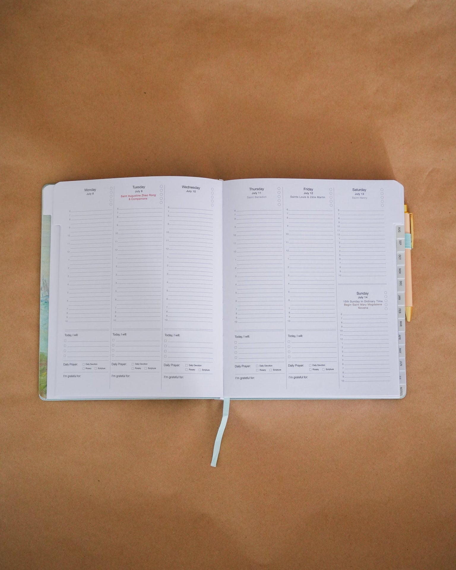 Catholic Academic Liturgical Planner // Big Layout