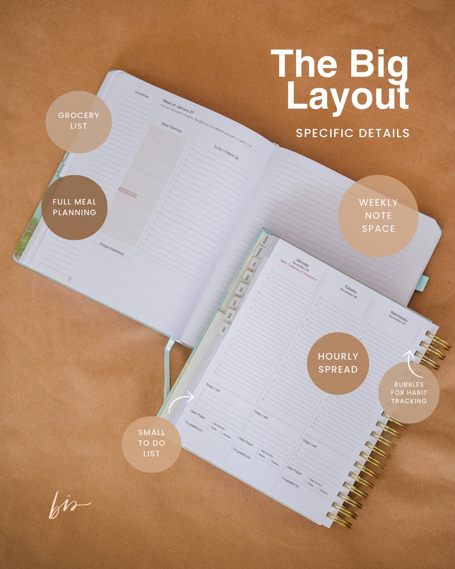 Catholic Academic Liturgical Planner // Big Layout