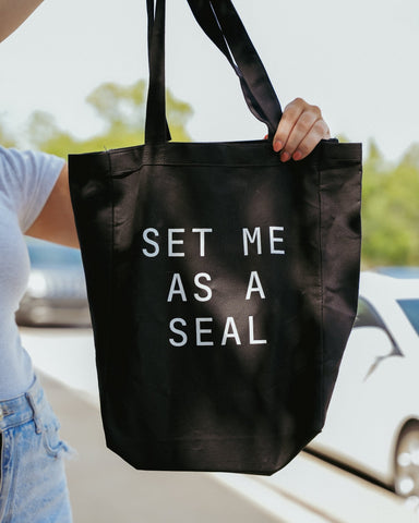 Song of Songs "Set Me As a Seal" Tote Bag