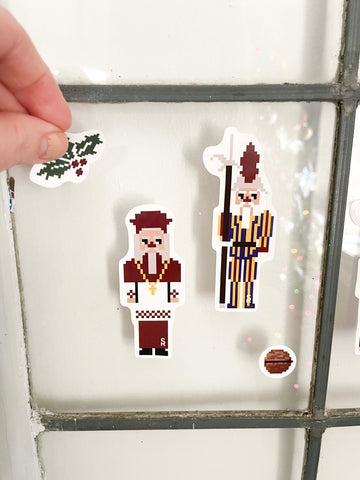 Nutcracker Cling Set