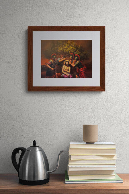 Sorrowful Mysteries of the Rosary Art Prints "The Crowning with Thorns"