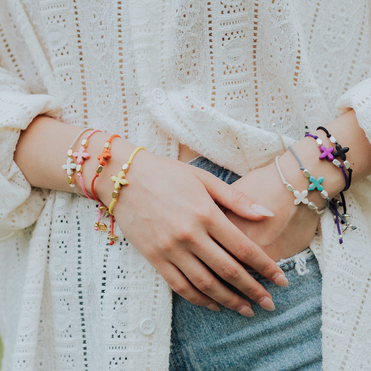 Simply Faith Bracelet - Fall Colors