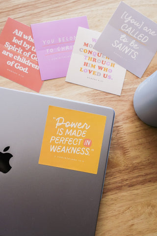 Colorful Scripture Sticker Pack