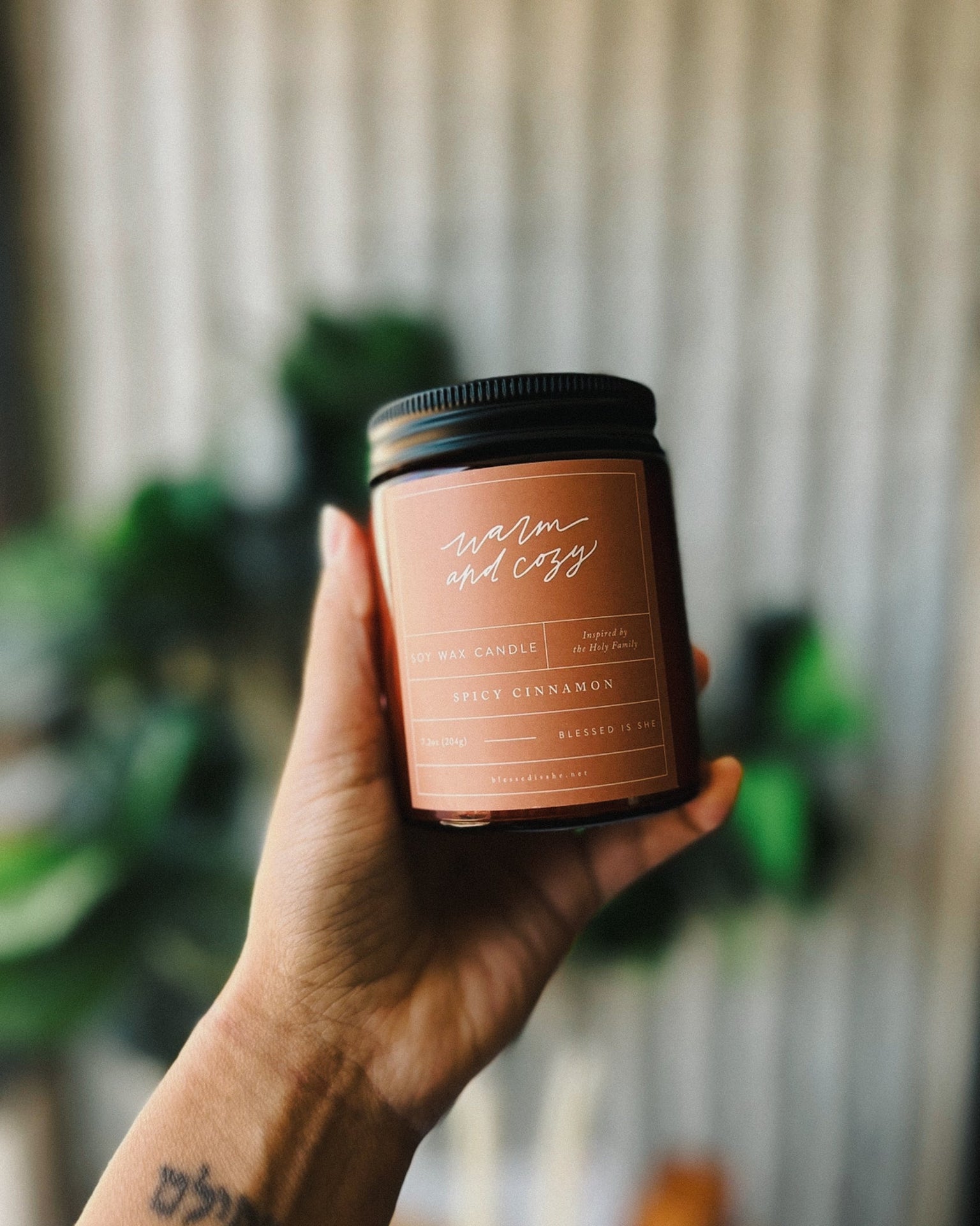 Warm & Cozy // Saintly Scents Candle inspired by the Holy Family