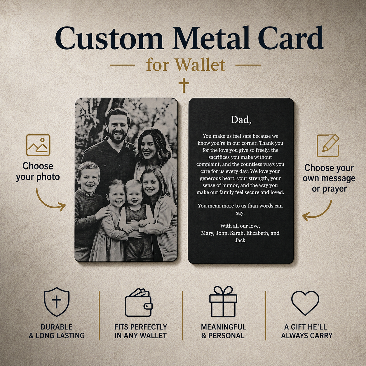 Customized Catholic Father's Day Gift Box