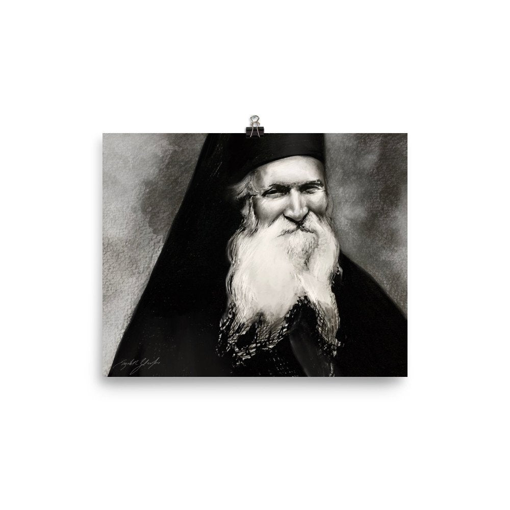 Elder Thaddeus of Vitovnica Print