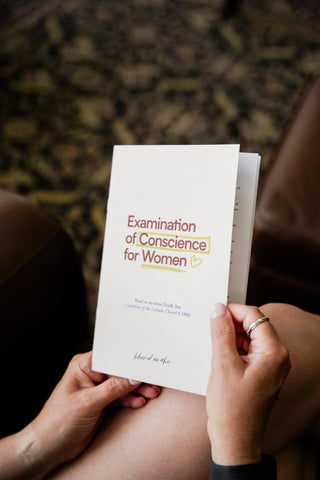 Examination of Conscience For Women // Booklet