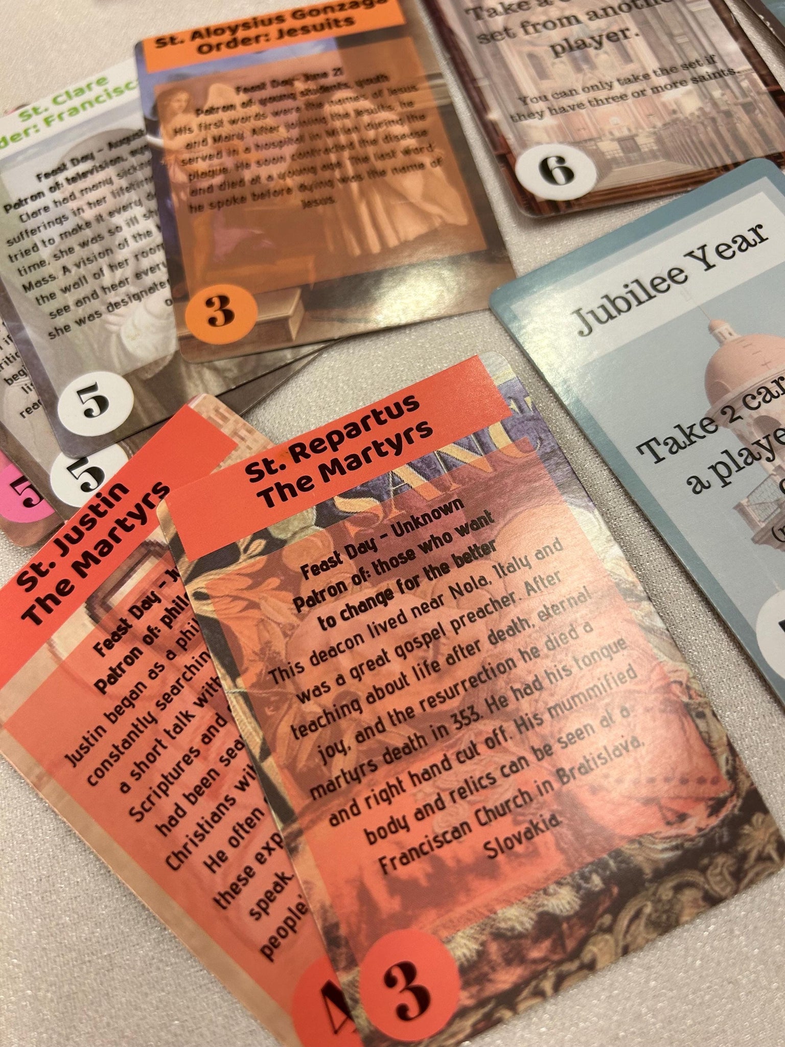 Eye of the Needle Card Game