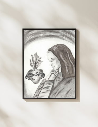 Saint Margaret Mary Alacoque Artwork