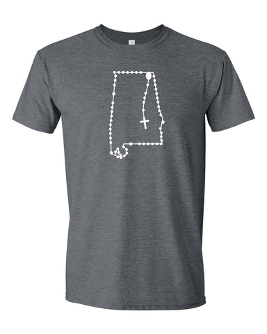 Alabama Catholic Rosary T-Shirt