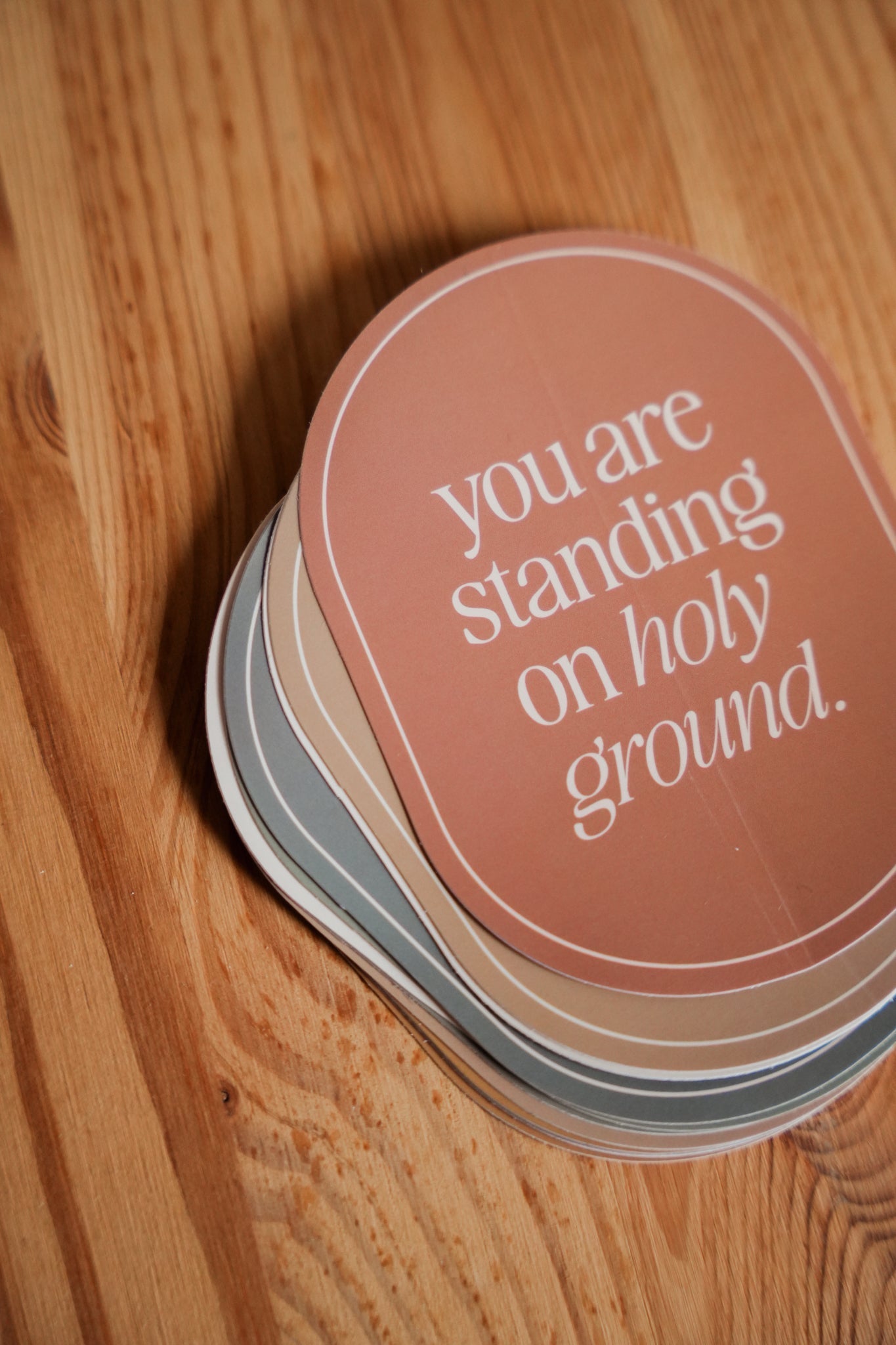 Holy Ground Sticker Pack