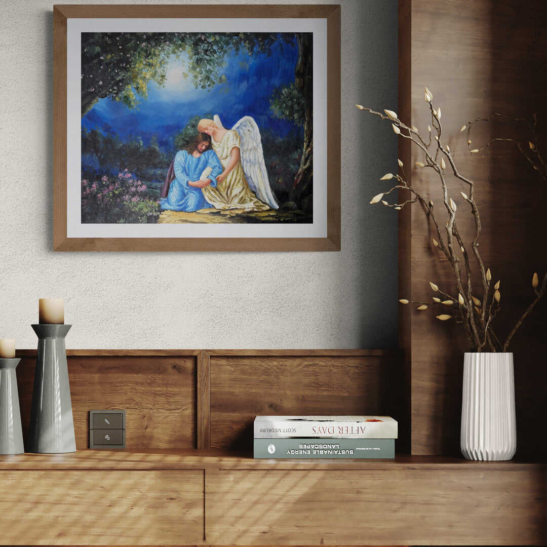 Sorrowful Mysteries of the Rosary Art Prints "The Agony in the Garden"