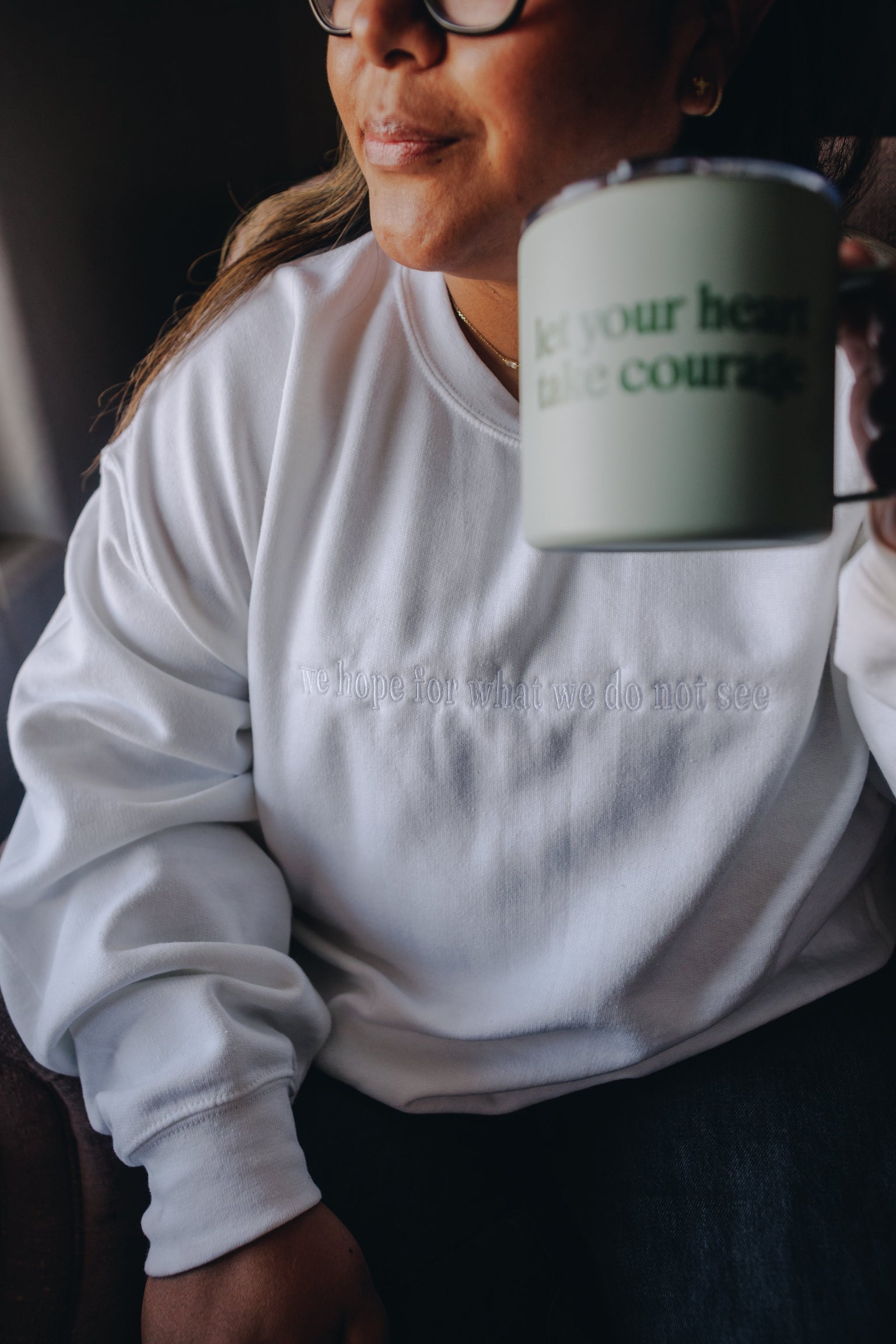 We Hope for What We Do Not See Crewneck Sweatshirt