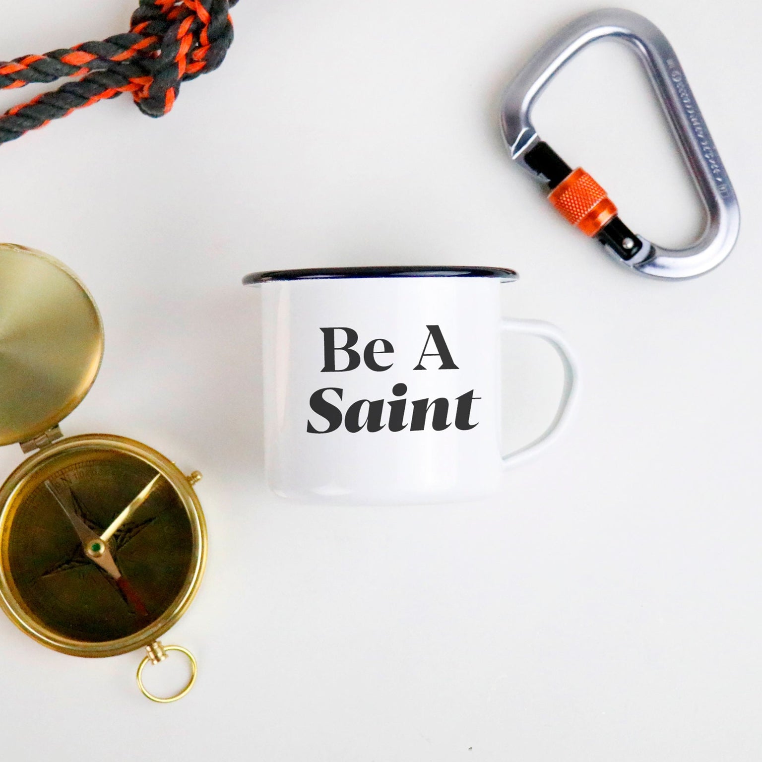 Be A Saint Catholic Mug