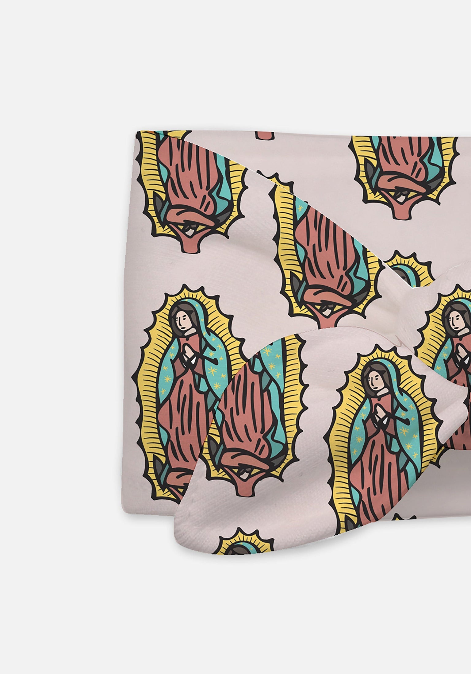 Our Lady of Guadalupe Pink Baby Headband