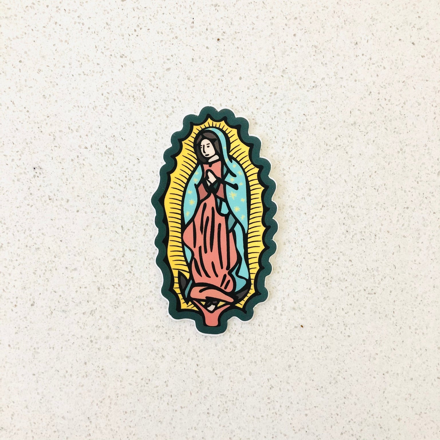 Our Lady of Guadalupe Catholic Vinyl Sticker