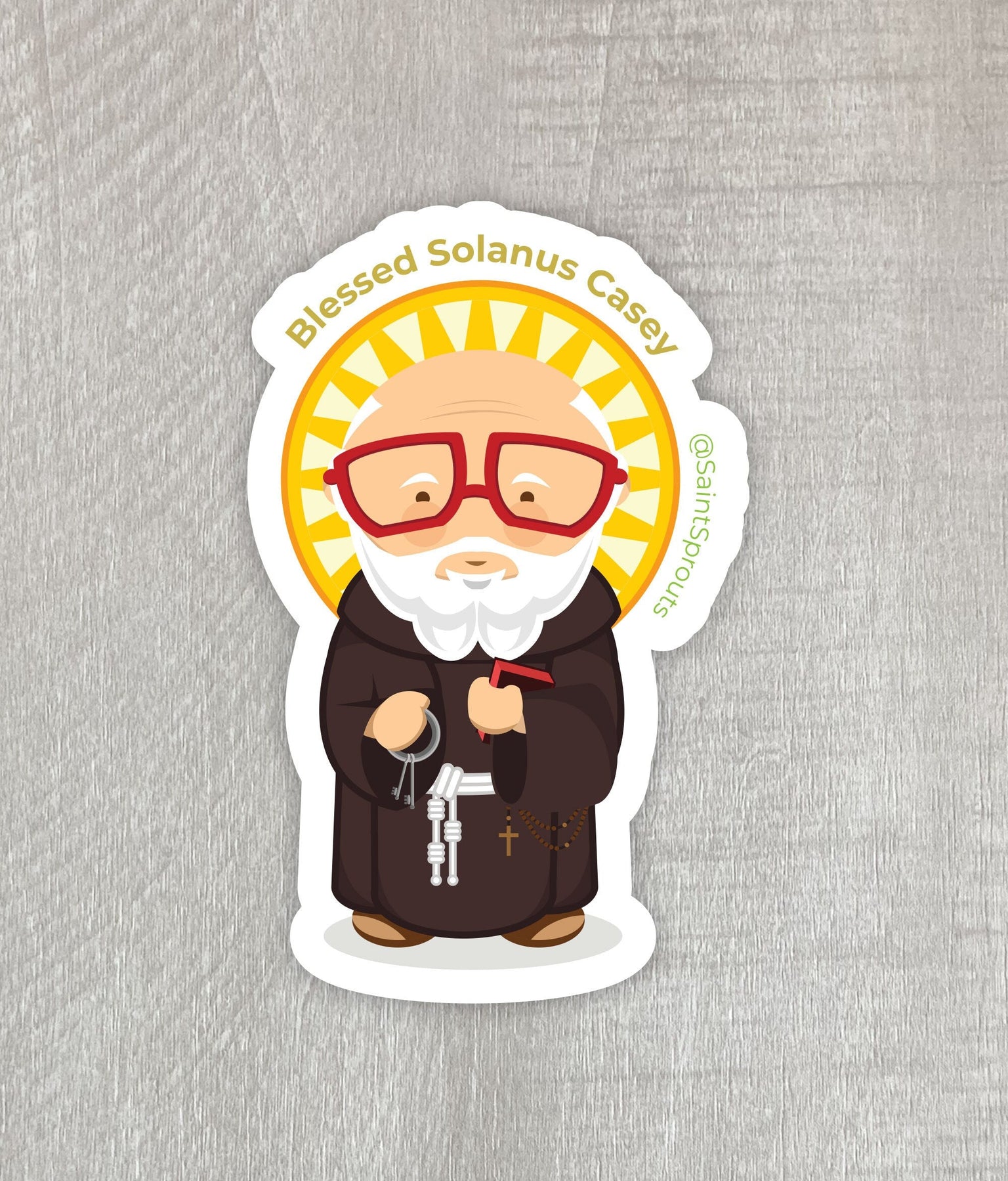 Blessed Solanus Casey Sticker