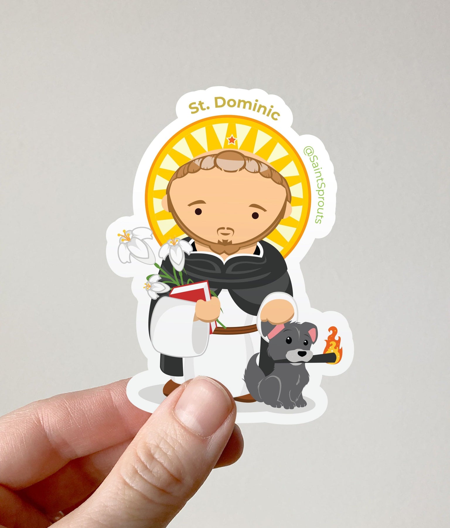 St. Dominic Sticker