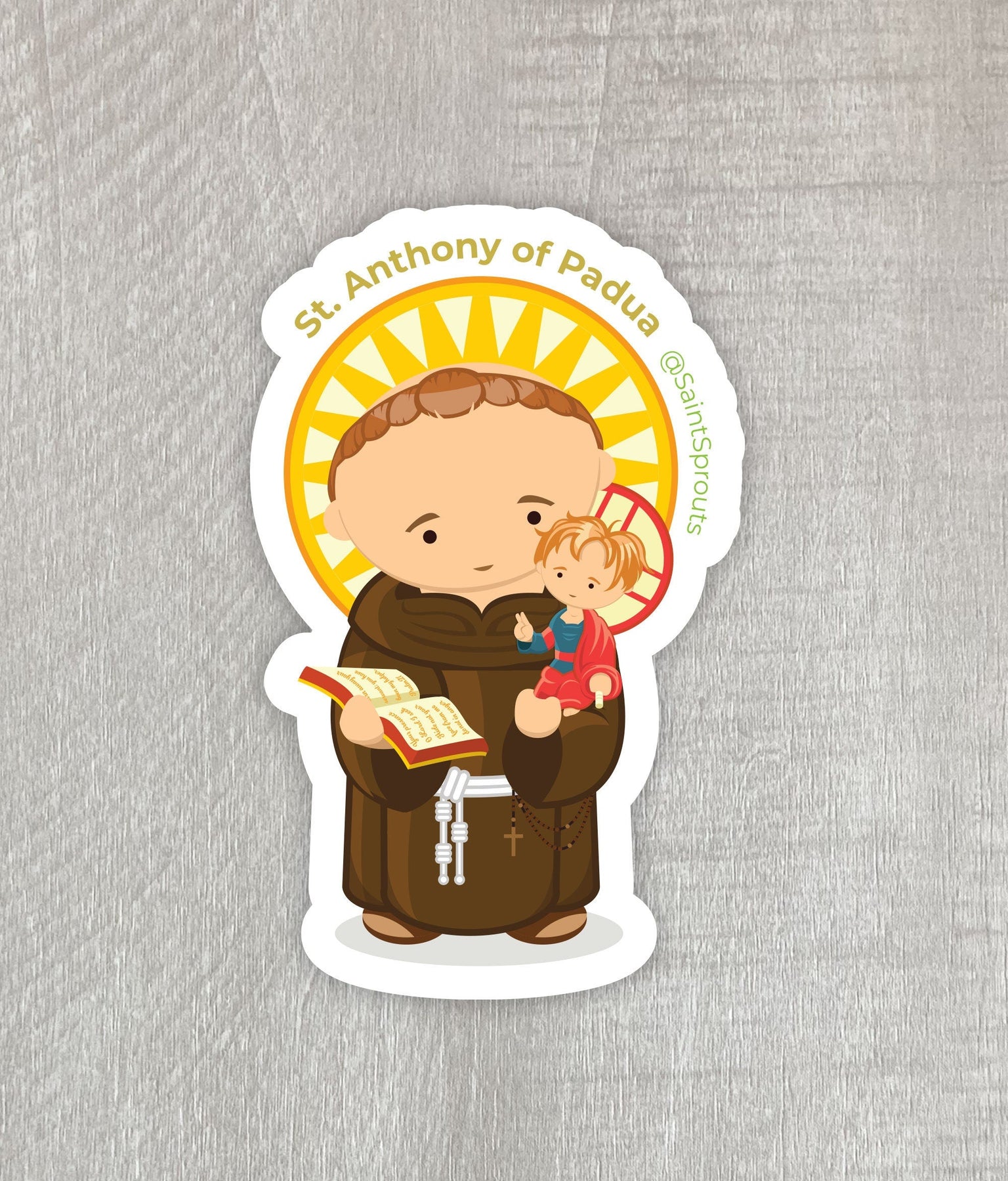 St. Anthony of Padua Sticker