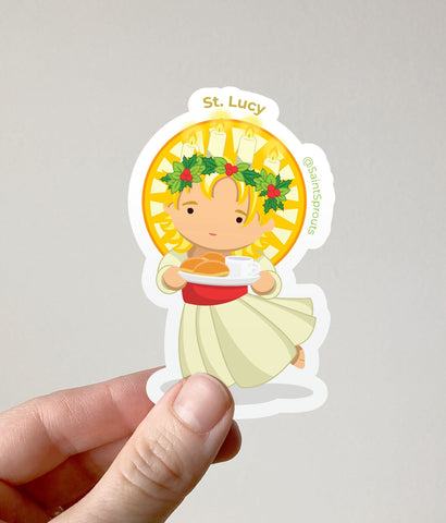 St. Lucy Sticker