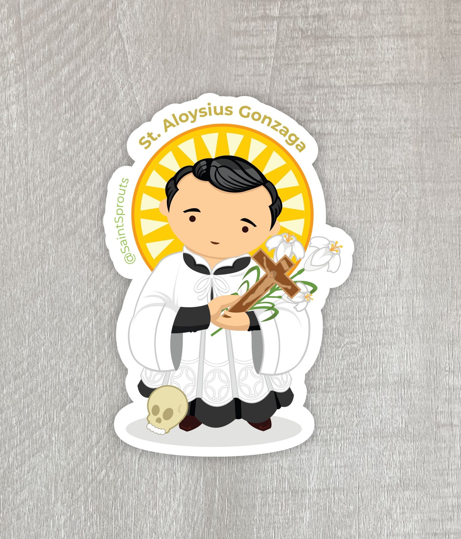 St. Aloysius Gonzaga Sticker