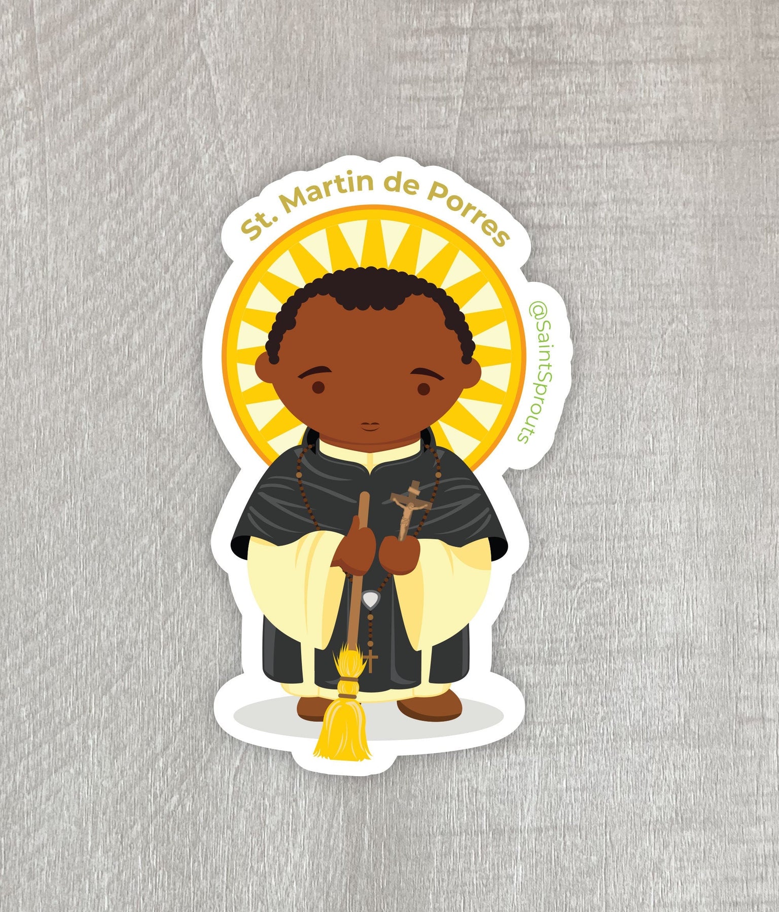 St. Martin de Porres Sticker