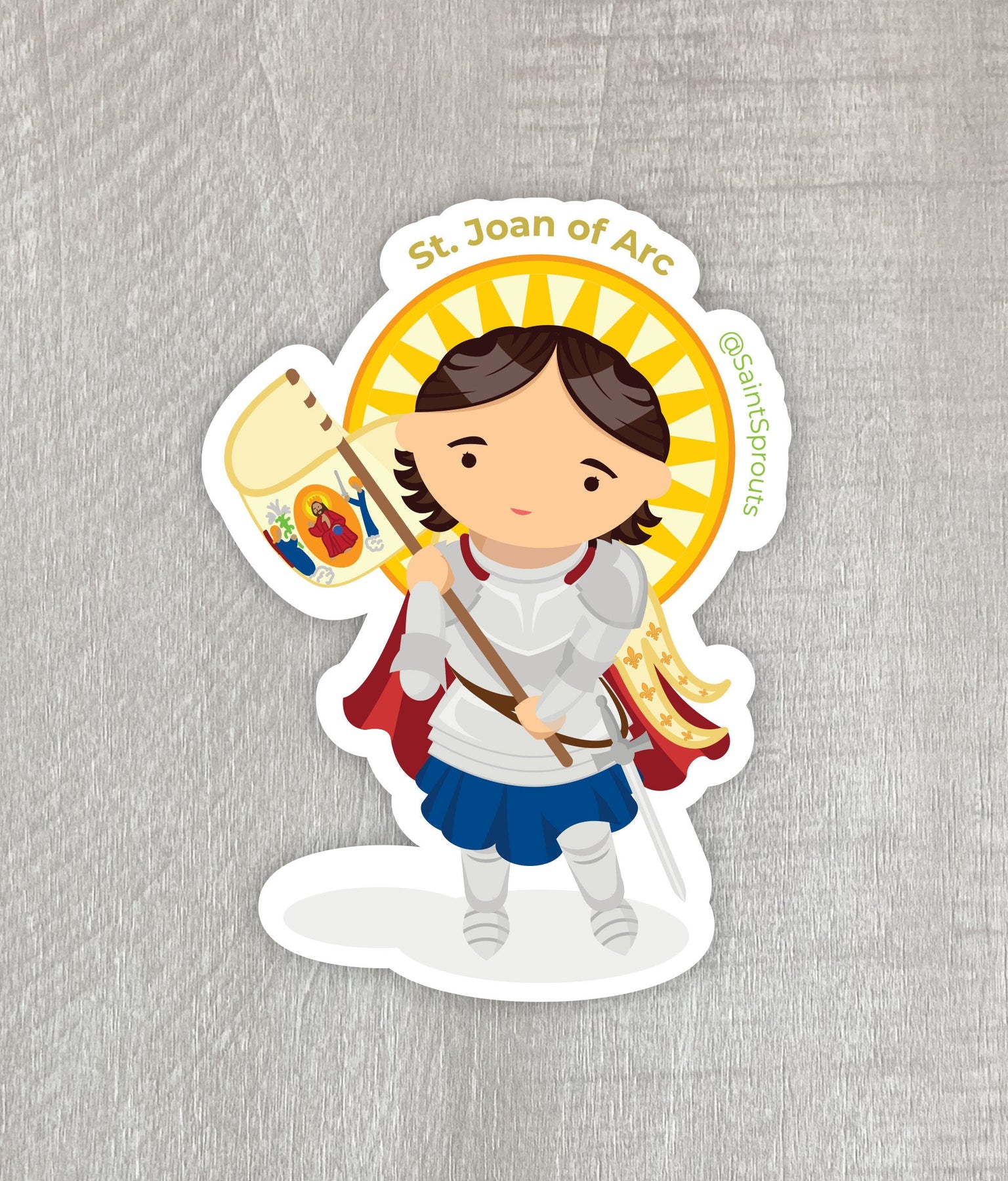 St. Joan of Arc Magnet