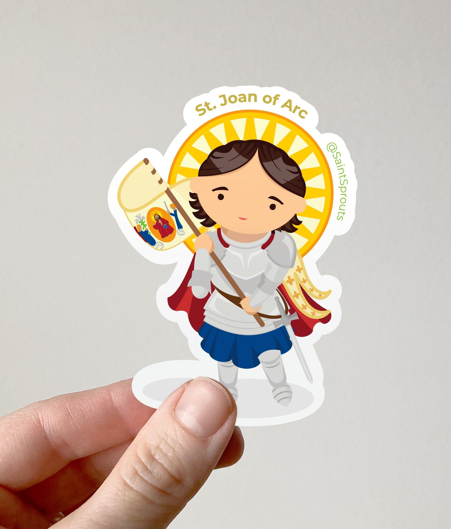 St. Joan of Arc Sticker