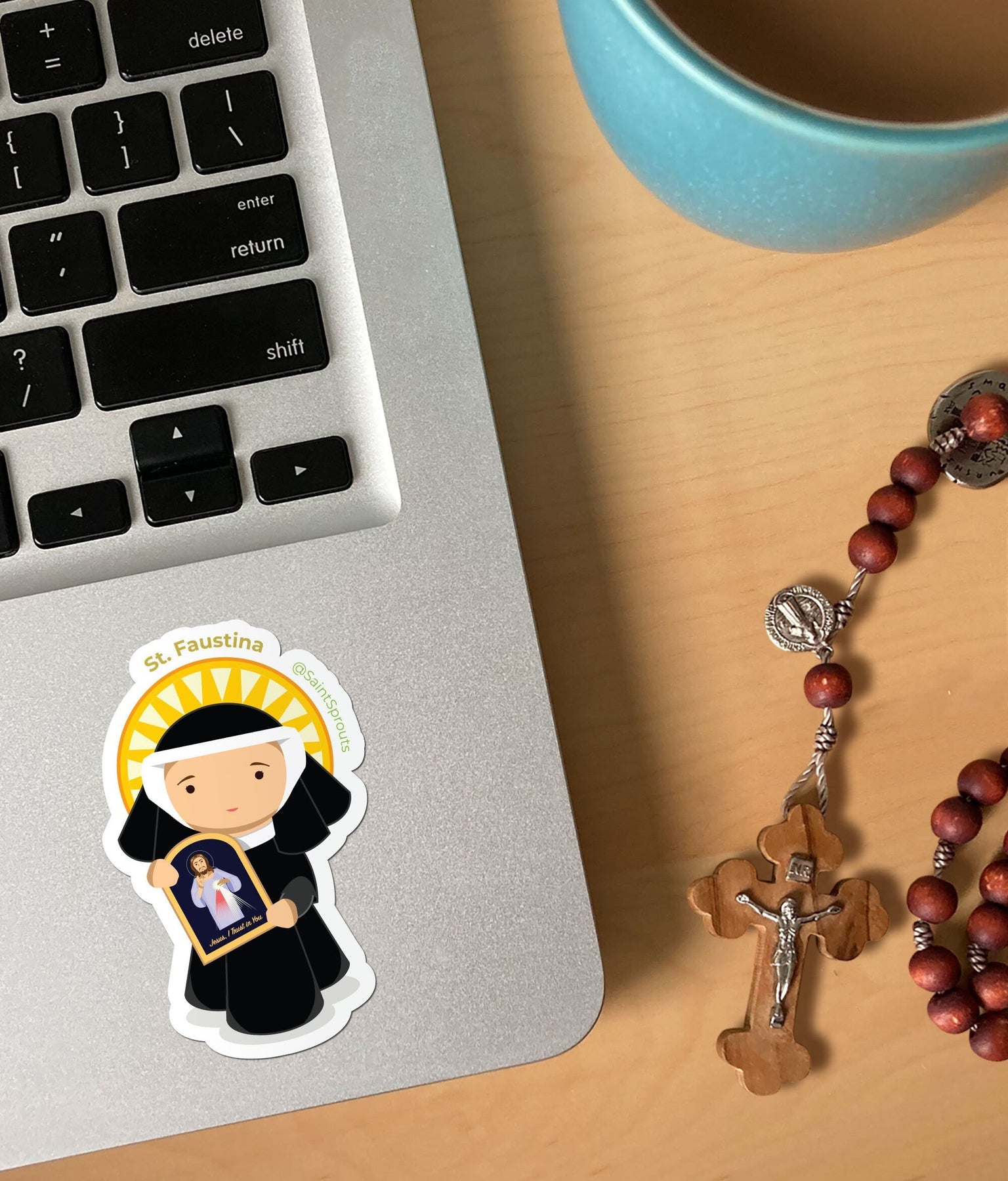 St. Faustina Sticker