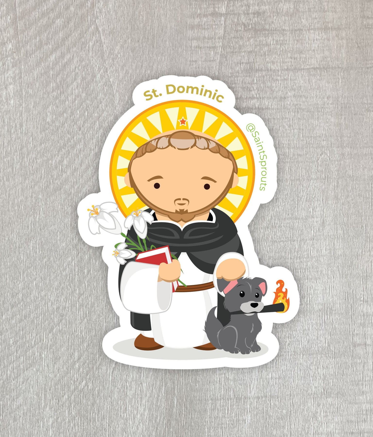 St. Dominic Sticker