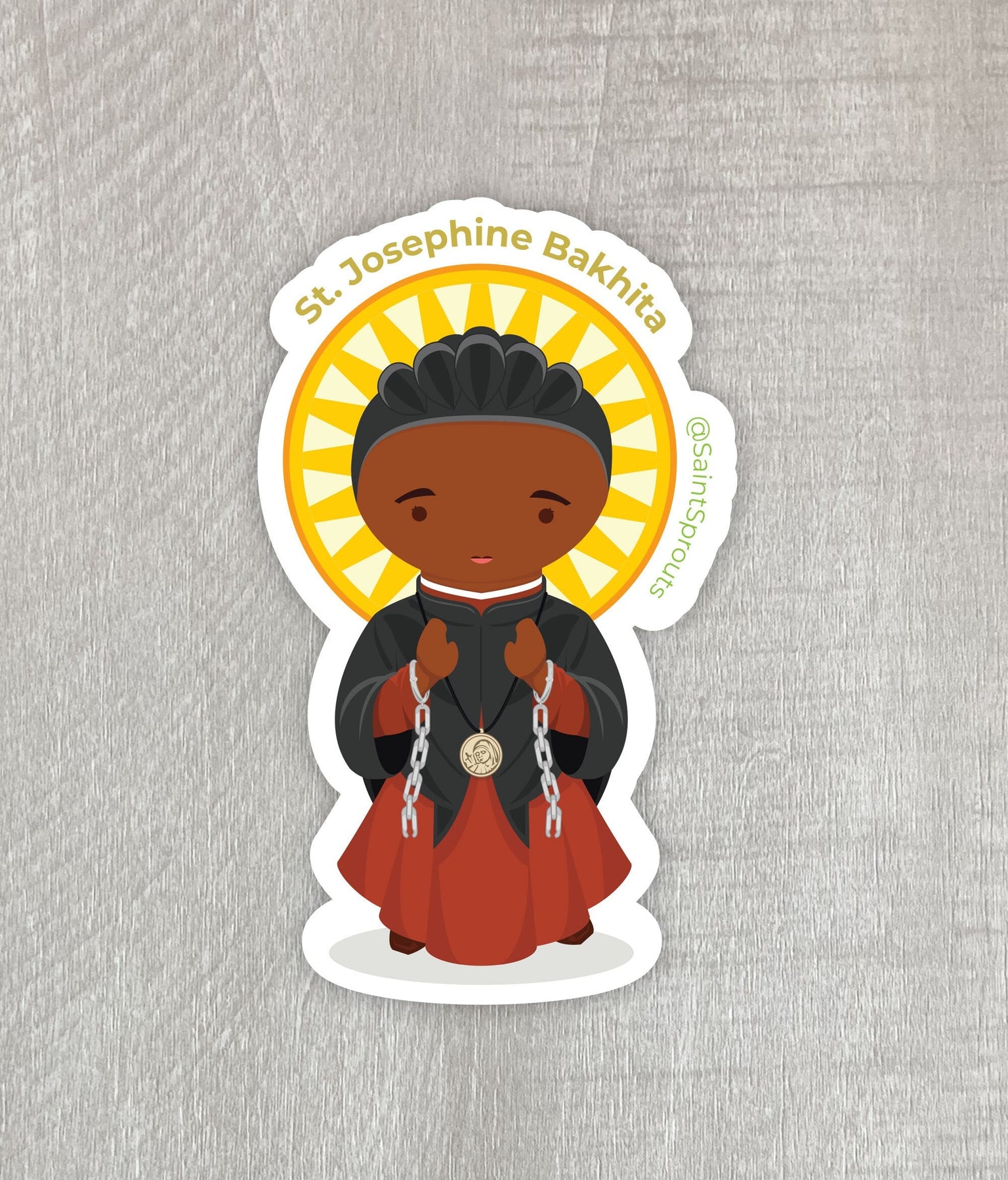 St. Josephine Bakhita Sticker / St. Bakhita Sticker