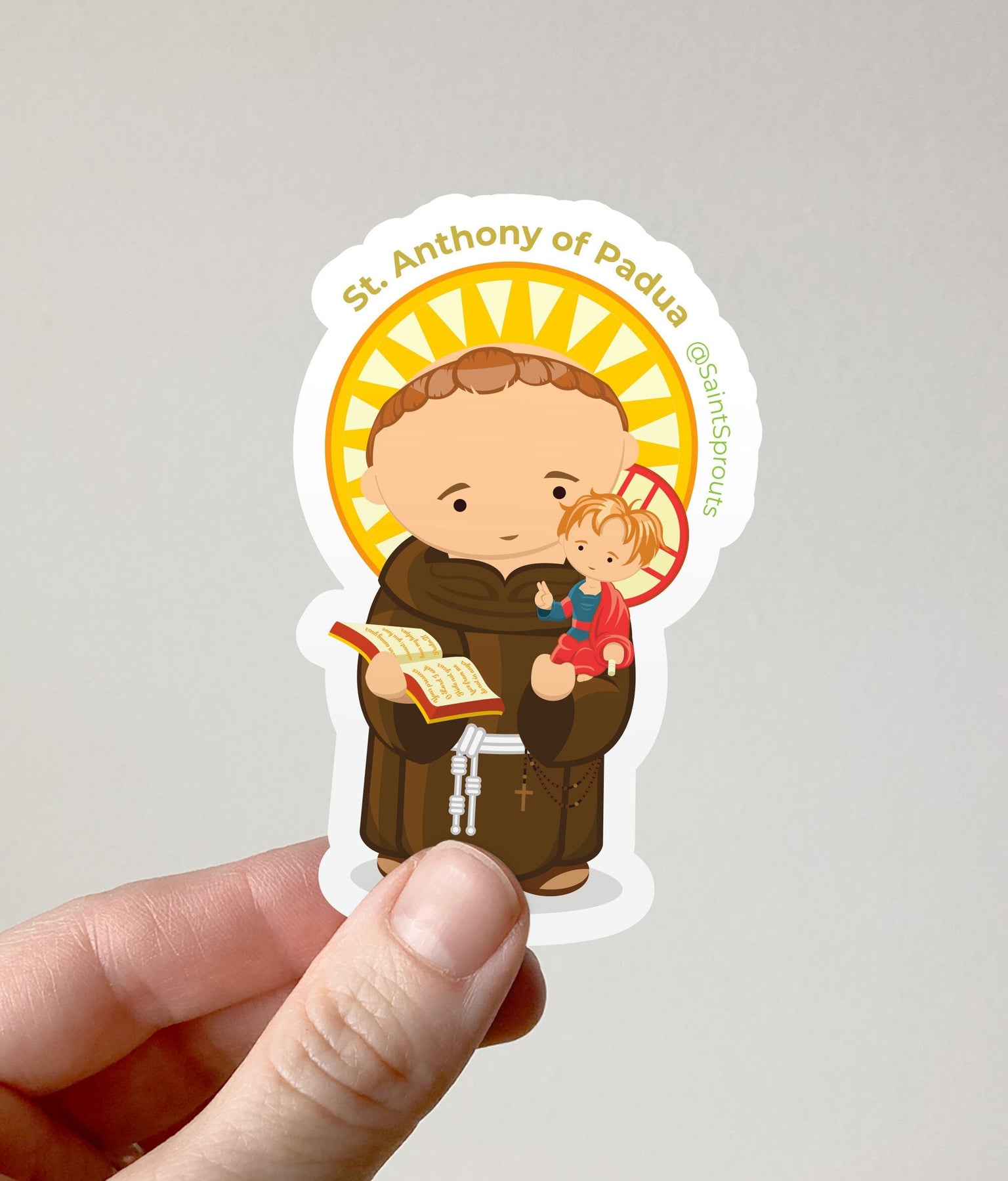 St. Anthony of Padua Magnet / Saint Anthony Magnet