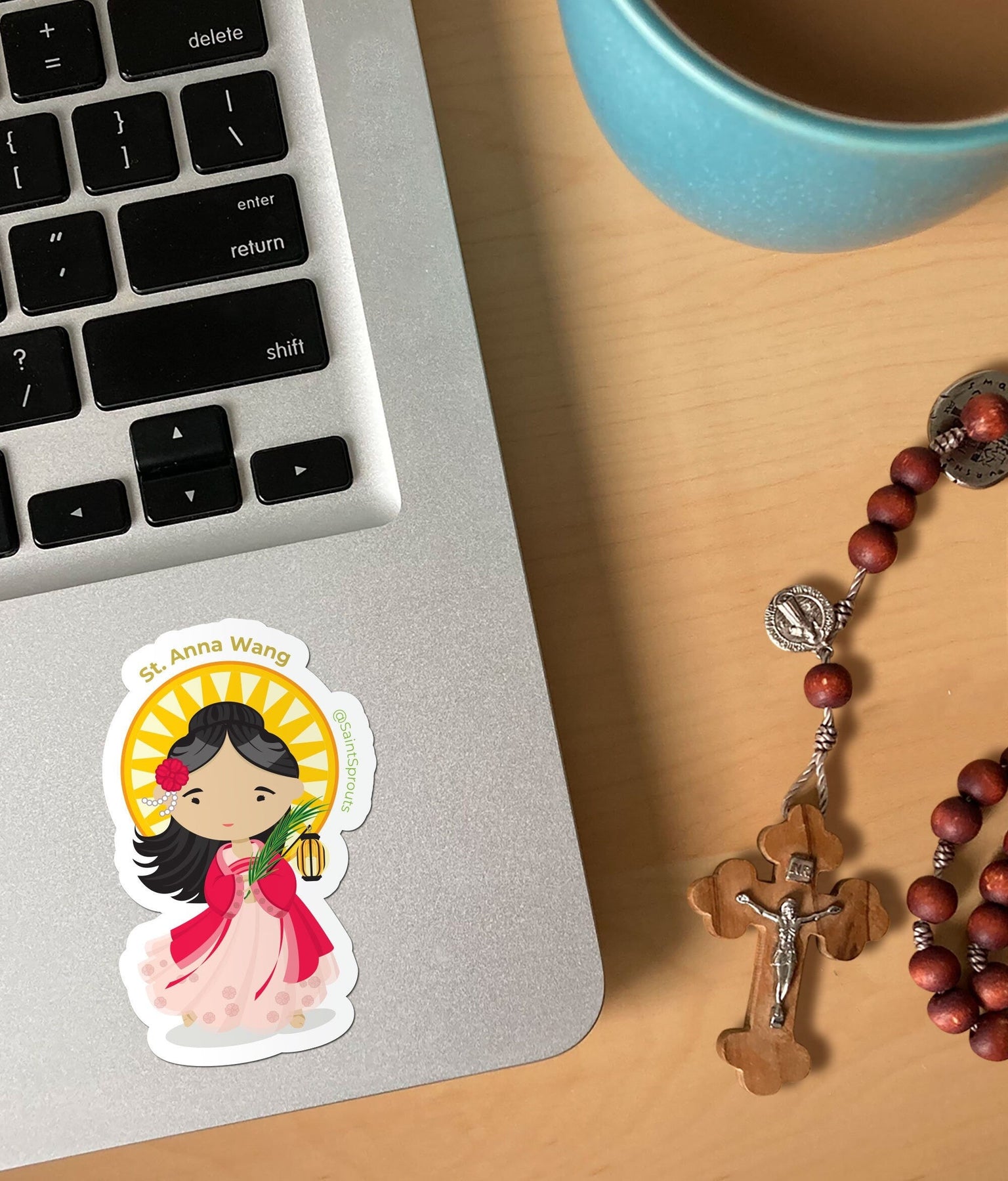 St. Anna Wang Sticker