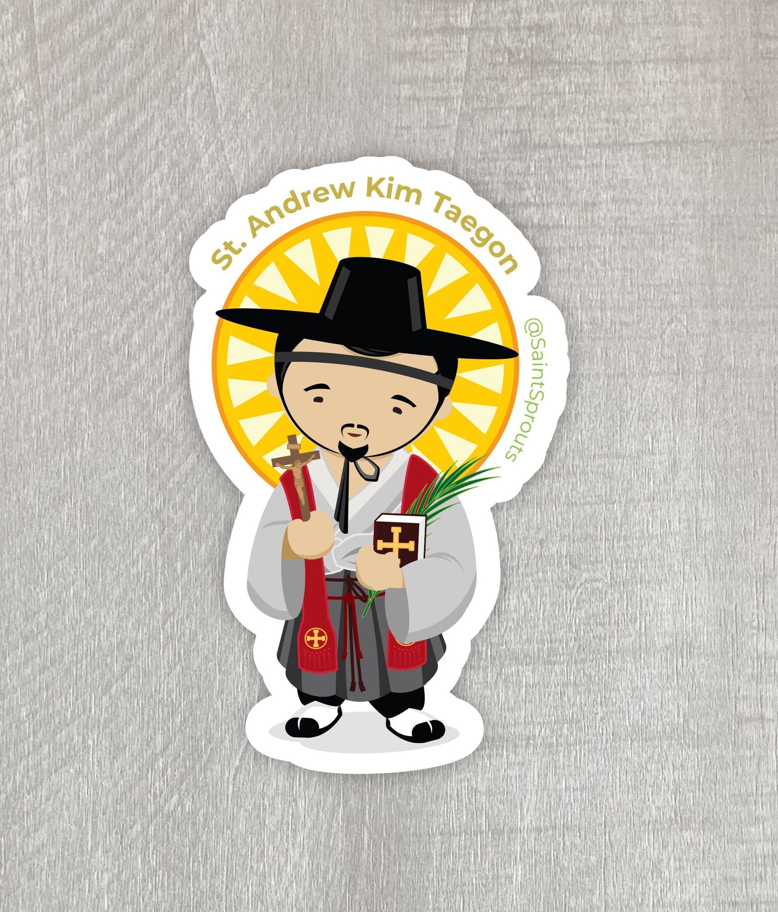 St. Andrew Kim Taegon Sticker