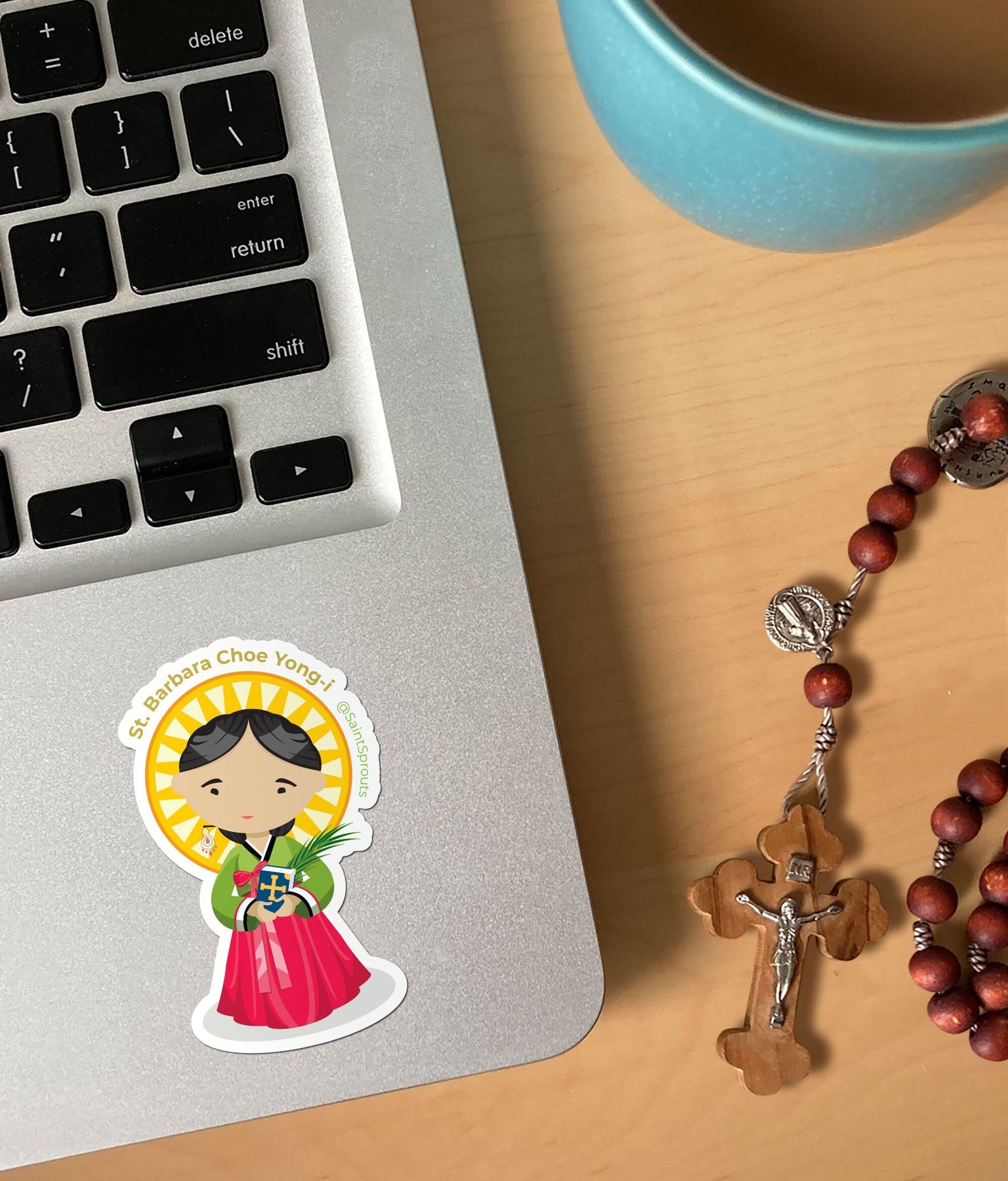 St. Barbara Choe Yong-i Sticker