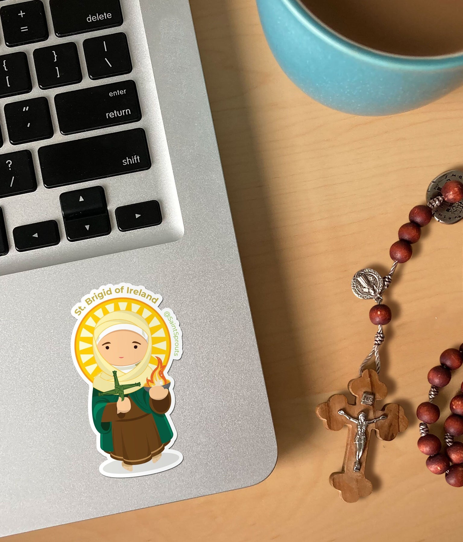 St. Brigid of Ireland Sticker