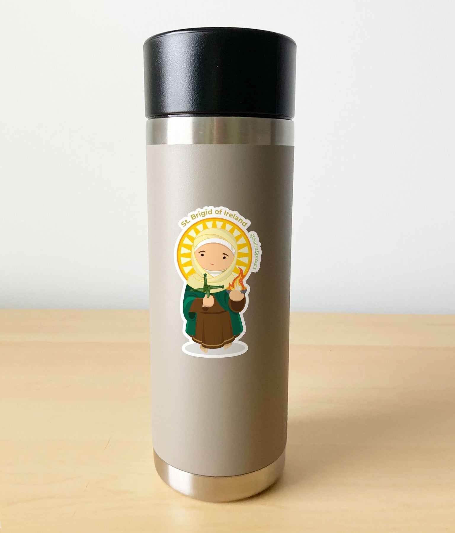 St. Brigid of Ireland Sticker