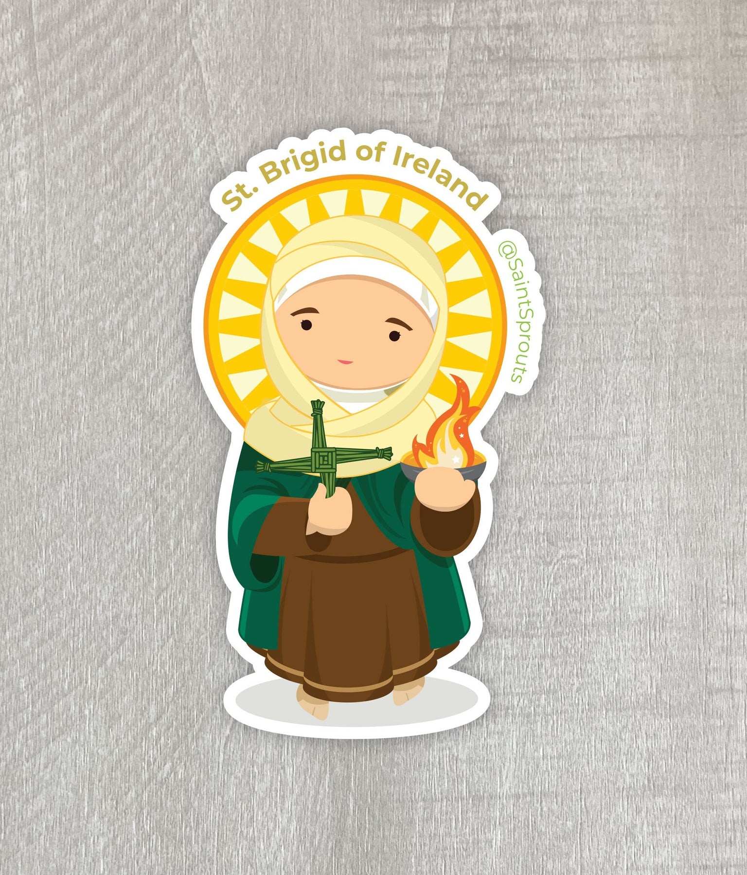 St. Brigid of Ireland Magnet