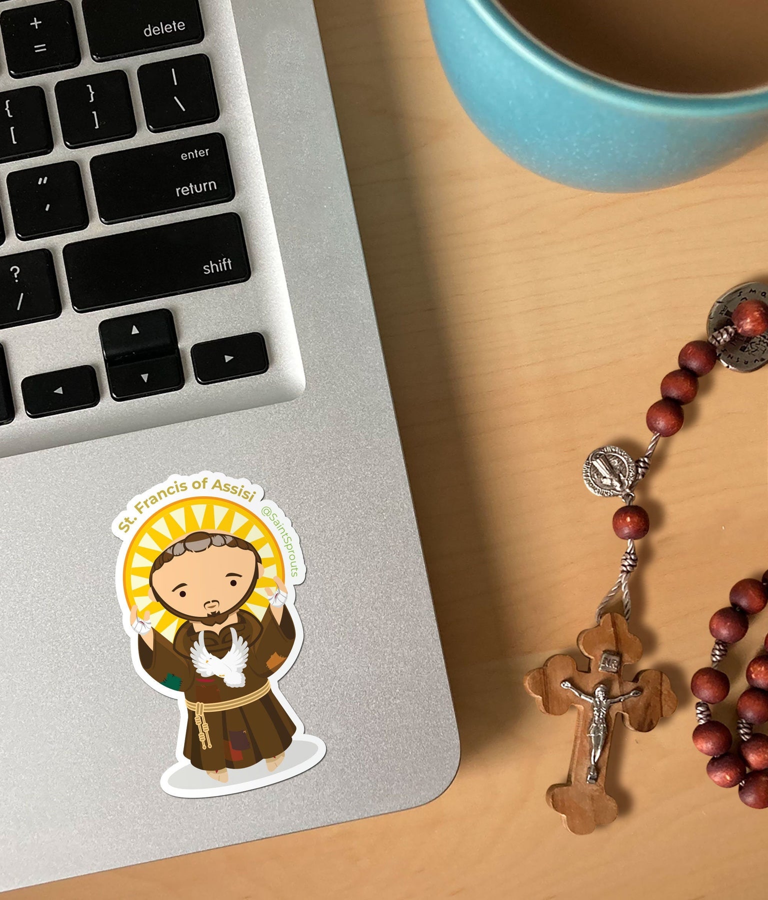 St. Francis of Assisi Sticker