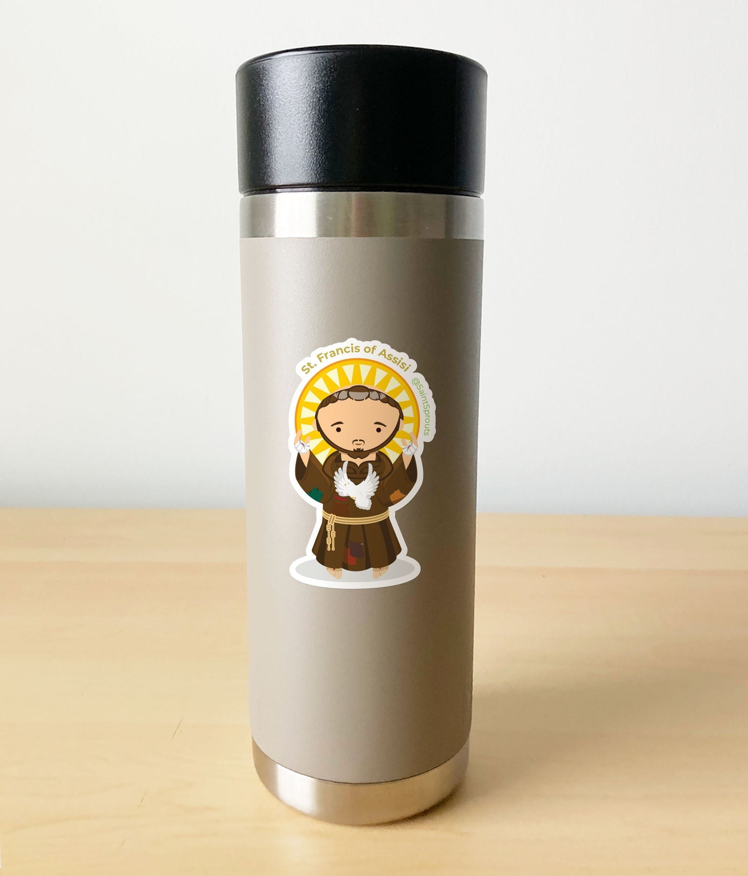 St. Francis of Assisi Sticker