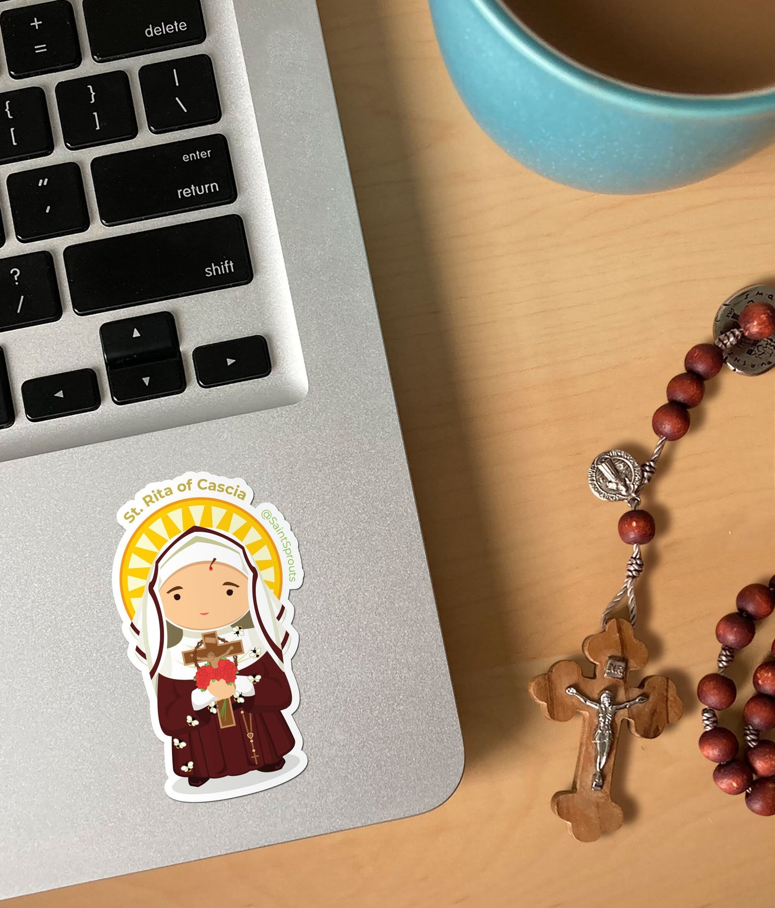 St. Rita of Cascia Sticker