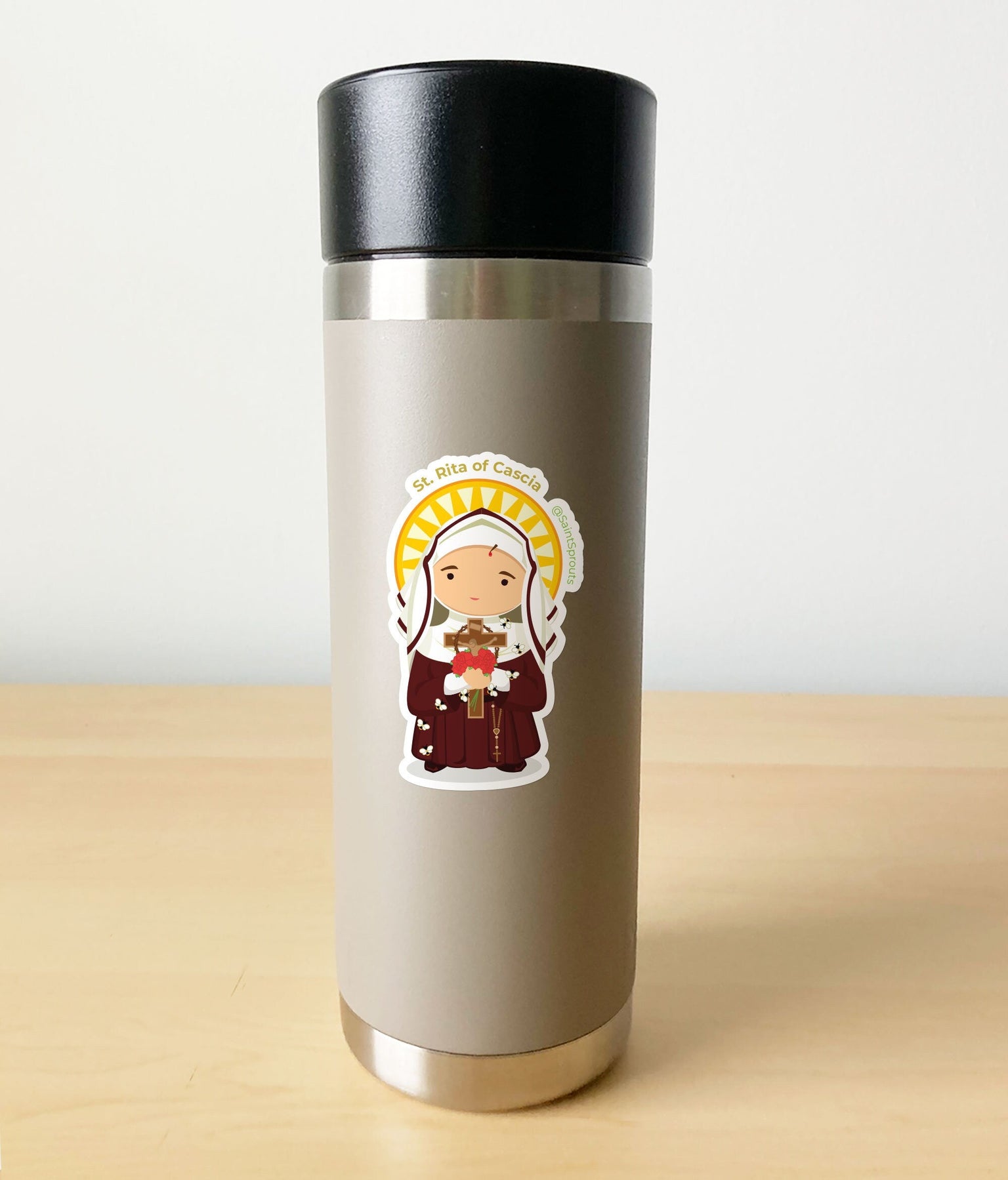 St. Rita of Cascia Sticker