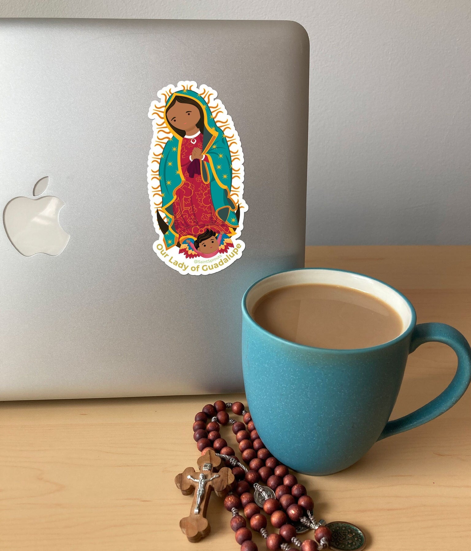 Our Lady of Guadalupe Sticker / Nuestra Señora de Guadalupe Sticker