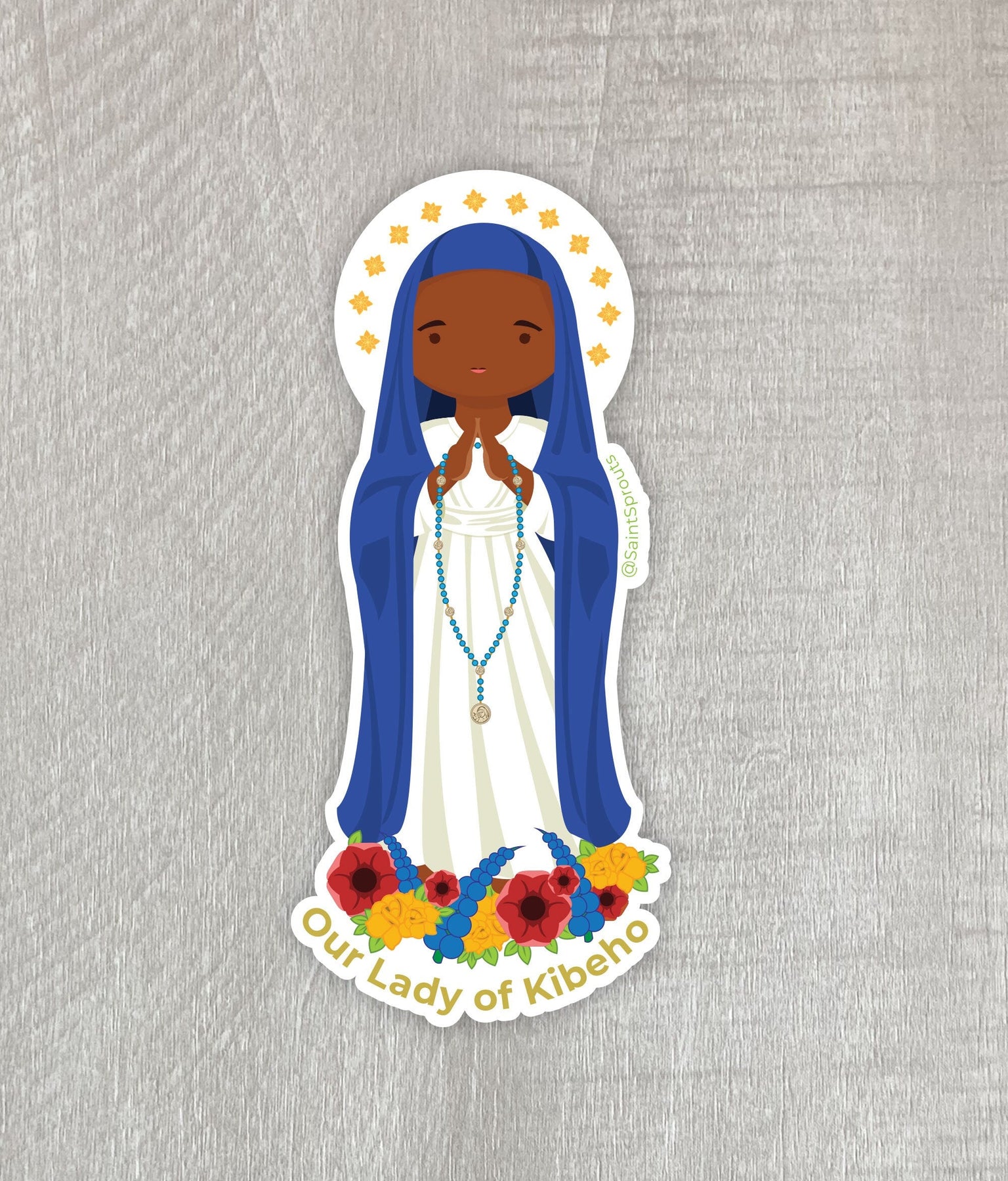 Our Lady of Kibeho Sticker