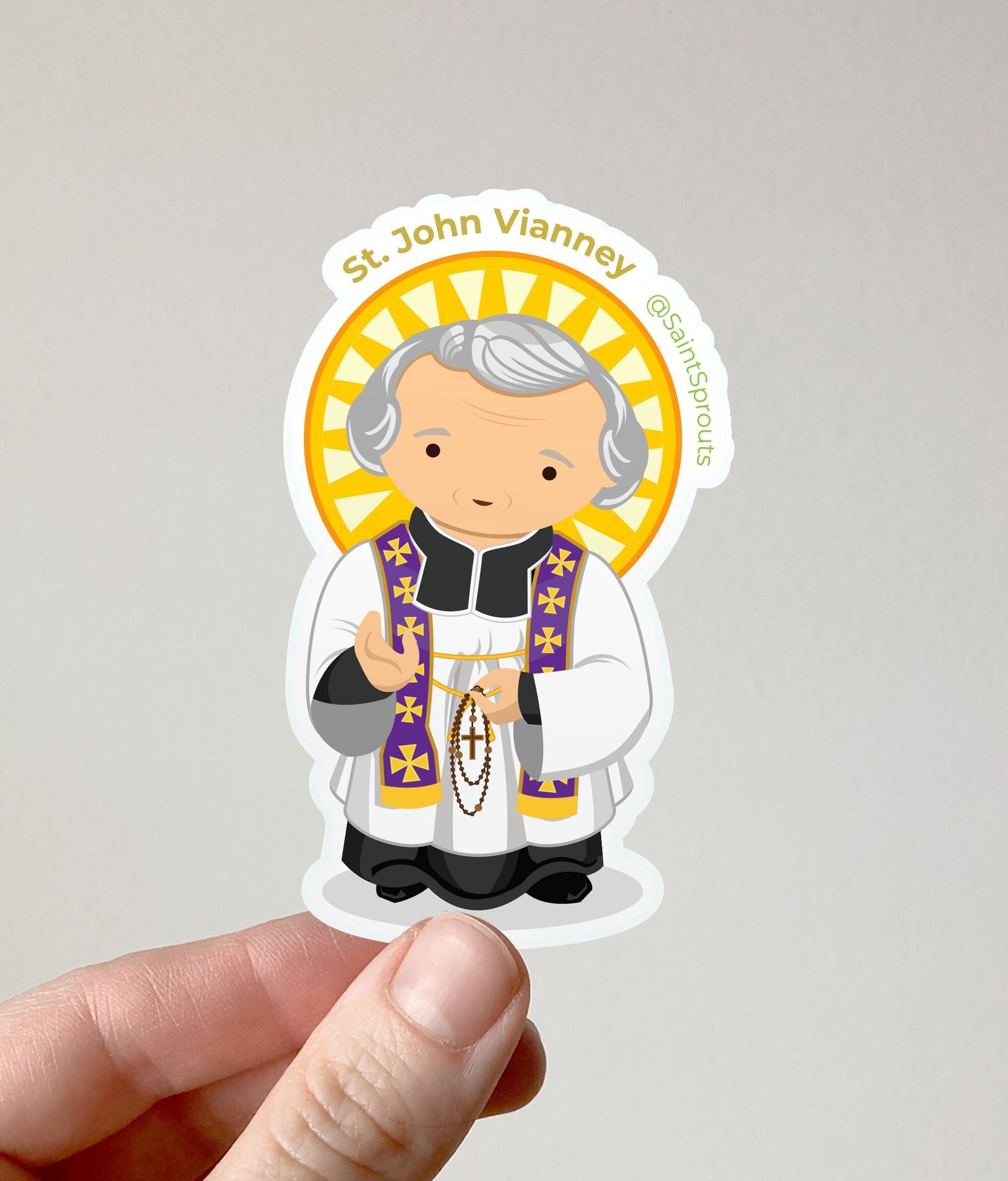 St. John Vianney Magnet